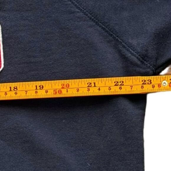 47 Brand New England Patriots Harris Scrimage Pullover Half Zip Hoodie. Medium. - Picture 6 of 10